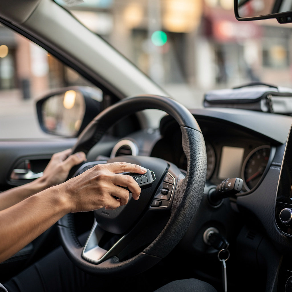 EasyRide Rentals LLC gig driver with rental vehicle - affordable long-term car rentals for Uber and DoorDash drivers